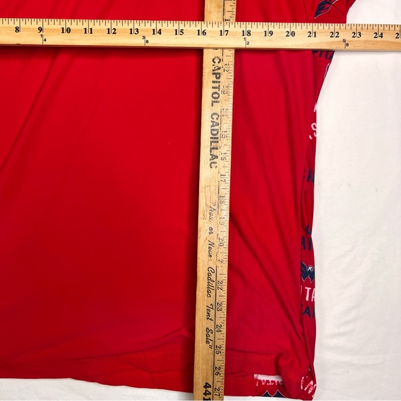 Washington Capitals Concept Sports Red Lounge Sweatshirt Hoodie Sz XXXL L020124 - Picture 5 of 5